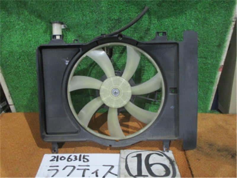 Used]Radiator Cooling Fan TOYOTA Ractis 2005 DBA-NCP100 1636328150 BE  FORWARD Auto Parts