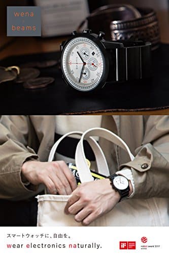 New]soniuena SONY wena smart Chronograph Premium Black WD beams
