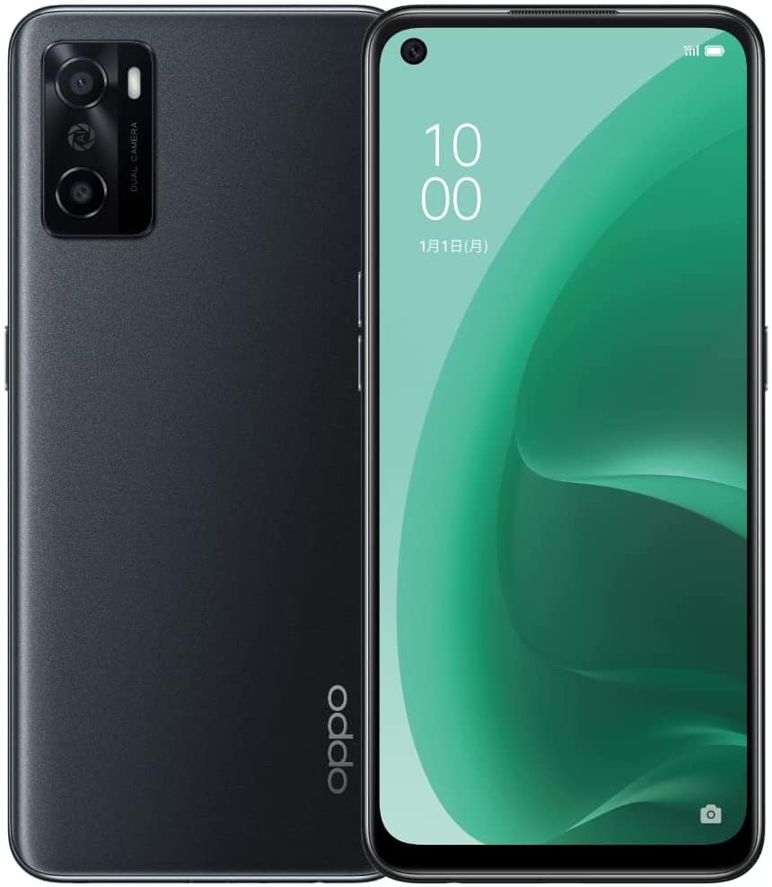 New]non-use normal version OPPO A55s 5G SIM-free [Black] CPH2309