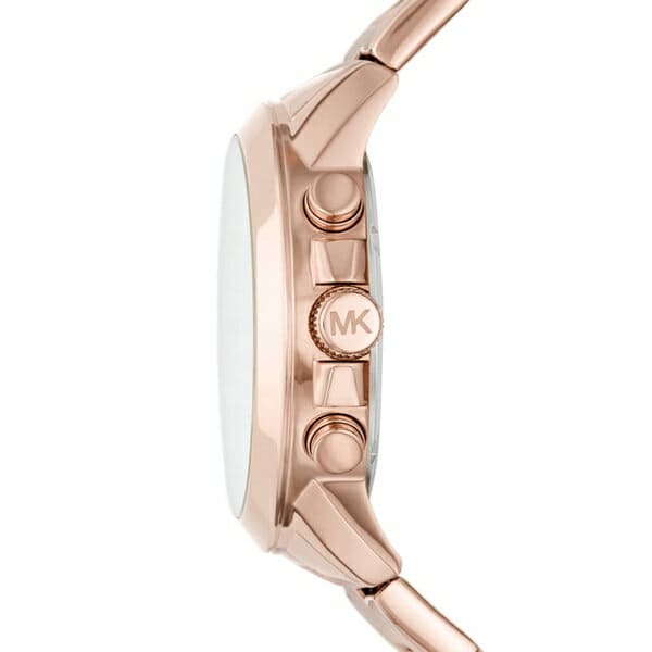 [New]Michael Kors Ladies Women's Brynn Chronograph Bracelet Watch, 40mm Rose Gold - BE FORWARD Store
