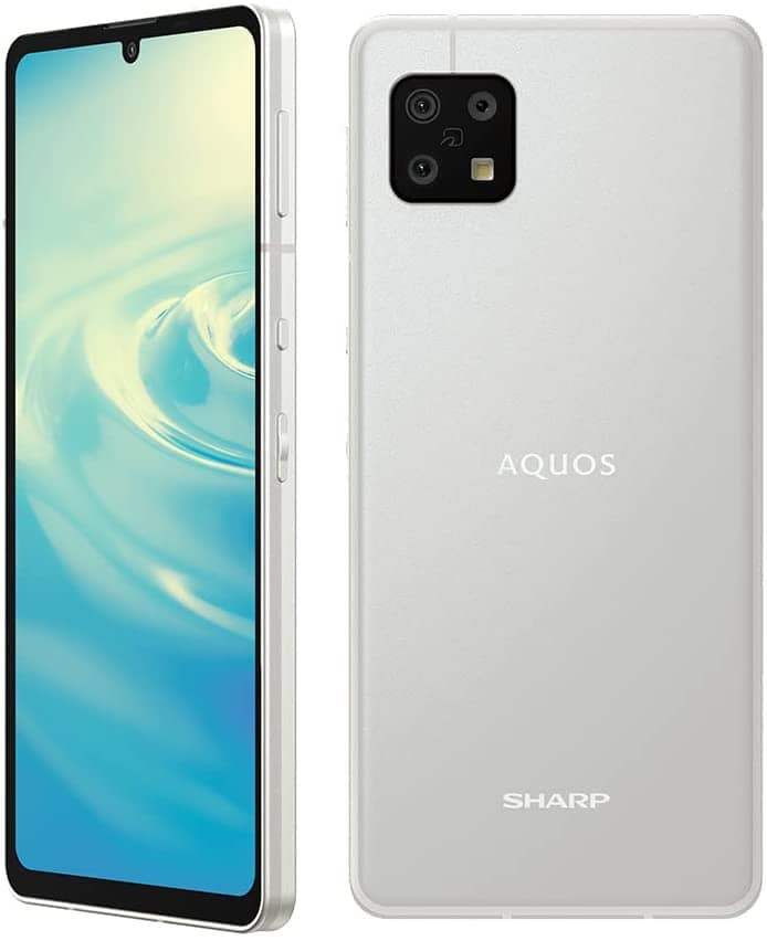 New]SHARP AQUOS sense6 RAM 6GB ROM 128GB eSIM-adaptive Silver SIM