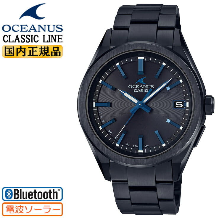 New]Casio OCEANUS Classic line Black OCW-T200SB-1AJF CASIO OCEANUS