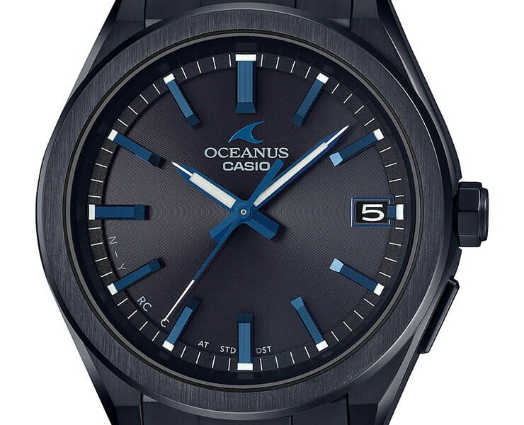 New Casio OCEANUS Classic line Black OCW T200SB 1AJF CASIO OCEANUS