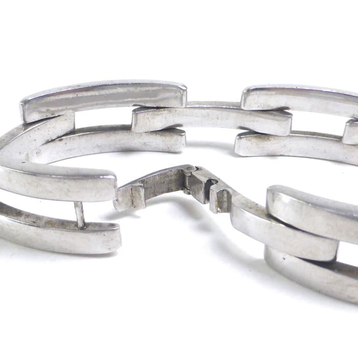 Used]GUCCI (GUCCI) vintage silver 925 SQUARE bracelet ( ) - BE