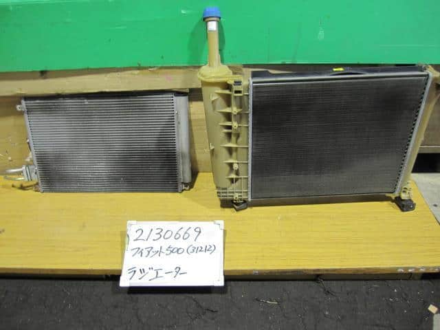 Used]Fiat 500 ABA-31212 radiator 876 BE FORWARD Auto Parts