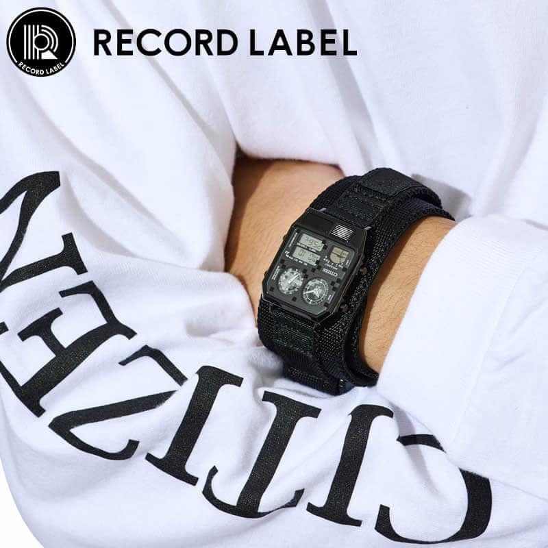 New]CITIZEN Citizen clock record label temp CHARI & CO