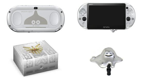Near Mint -Sony PS Vita PCH-2000 Metal Slime Edition PCHJ