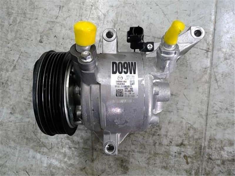 [Used]A/C Compressor MAZDA Demio 2018 DBA-DJ3FS D09W61450 - BE FORWARD ...