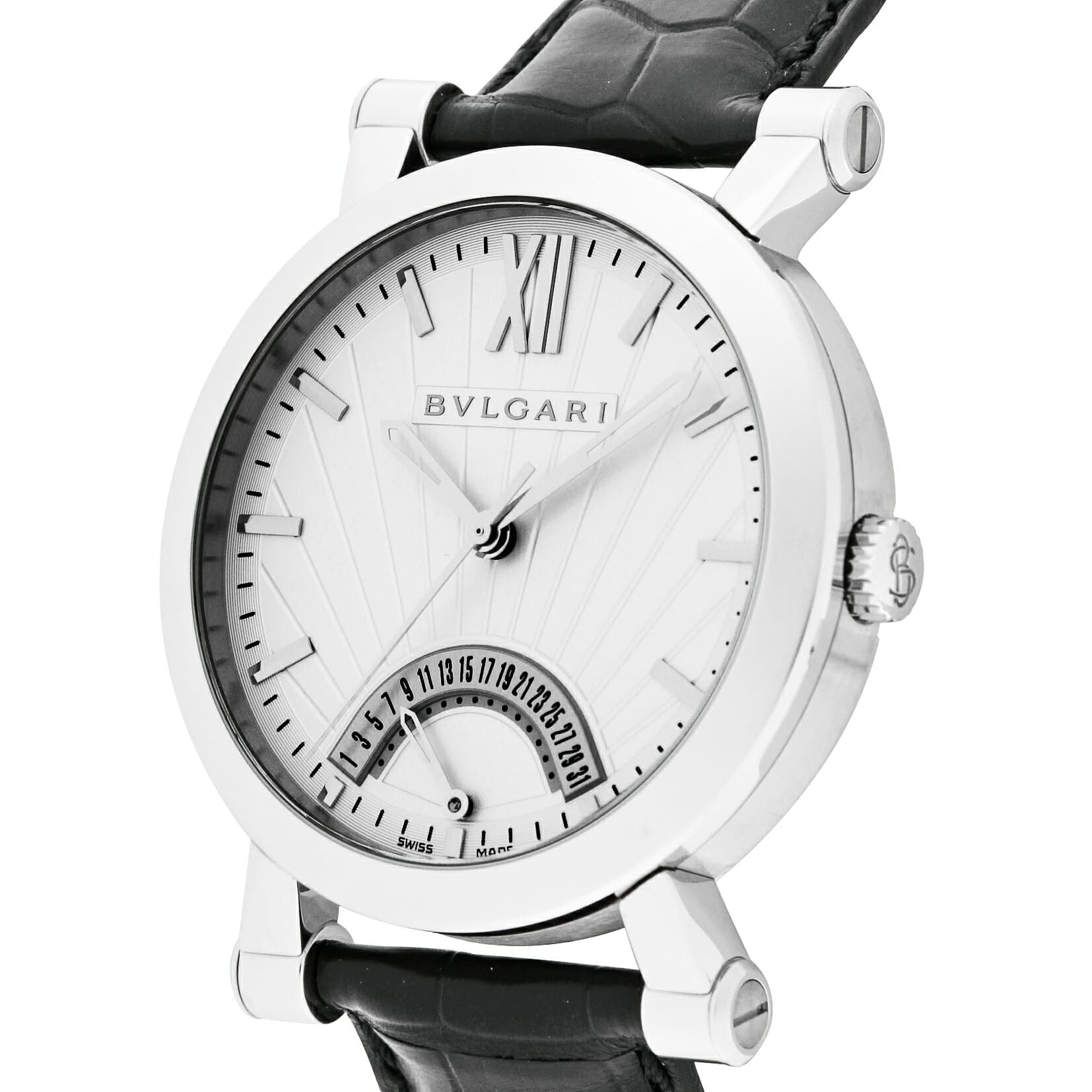 [New]Bvlgari BVLGARI Bvlgari Bvlgari selfwinding watch mens white