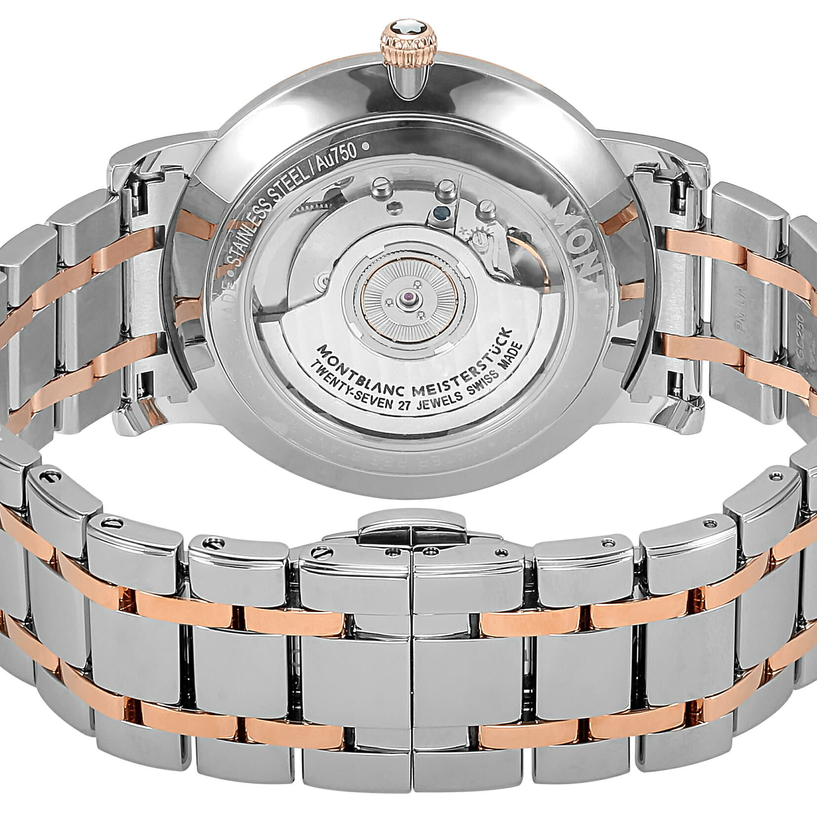 [New]Mont Blanc MONTBLANC STAR self-winding watch mens Silver 107916 ...