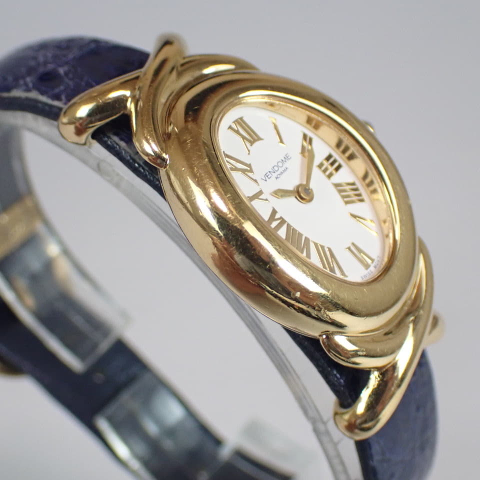 Used]VENDOME AOYAMA Vendome Aoyama quartz watch gold - BE
