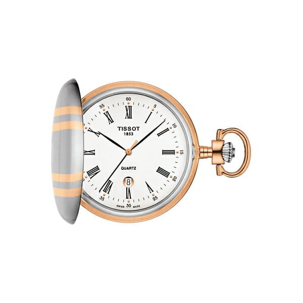 New]watch nurse clock pocket watch breast unisex SAVONNETTE quartz battery  with the TISSOT formula unisex TISSOT sabot net quartz white clockface  chain - BE FORWARD Store