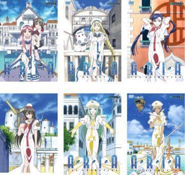 Used]All six pieces of ARIA aria The ANIMATION Episode 1 - Episode 13 last  rental omission whole volume set DVD - BE FORWARD Store
