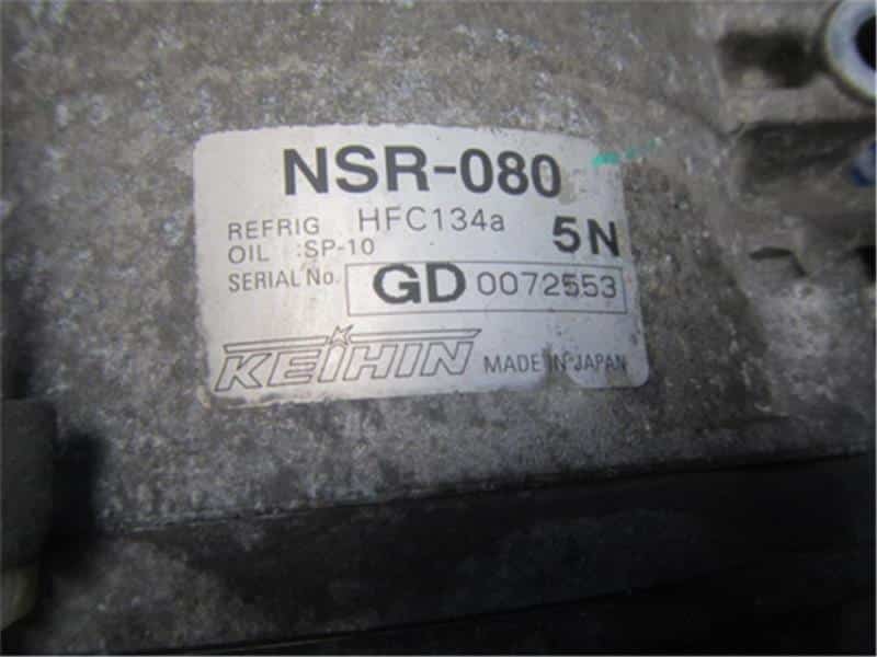 [Used]A/C Compressor HONDA Fit 2006 DBA-GD1 - BE FORWARD Auto Parts