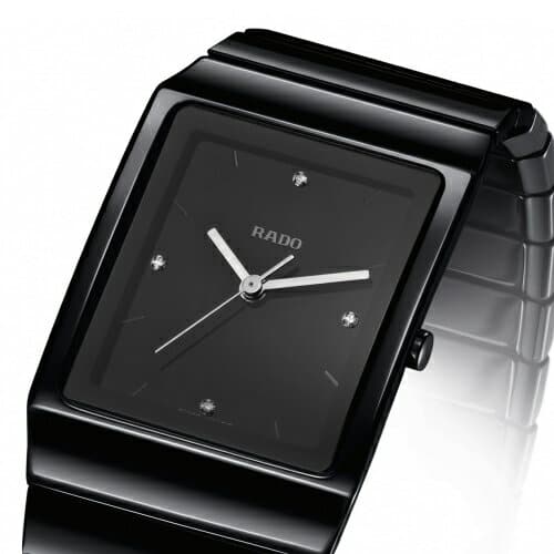[New]RADO Rad CERAMICA DIAMONDS R21700702 quartz precious stone - BE ...