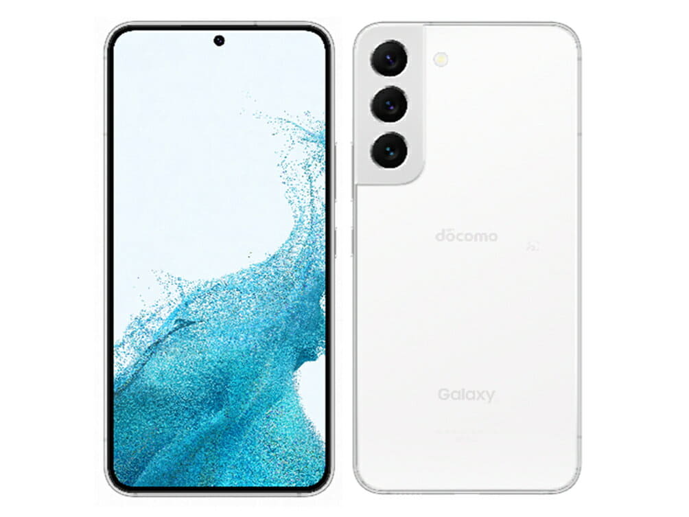 New]SIM fleece Maho for Galaxy S22 SC-51C [phantom white] Docomo