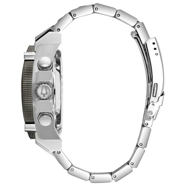 [New]BULOVA Bulova Precisionist quartz Chronograph 98B316 - BE FORWARD ...