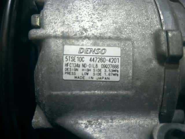 [Used]A/C Compressor TOYOTA Corolla Axio 2013 DBA-NZE161 8831012A90 ...