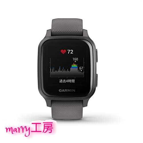 [New]A color: Shadow Gray/Slate GARMIN (gamin) Venu Sq Suica function ...