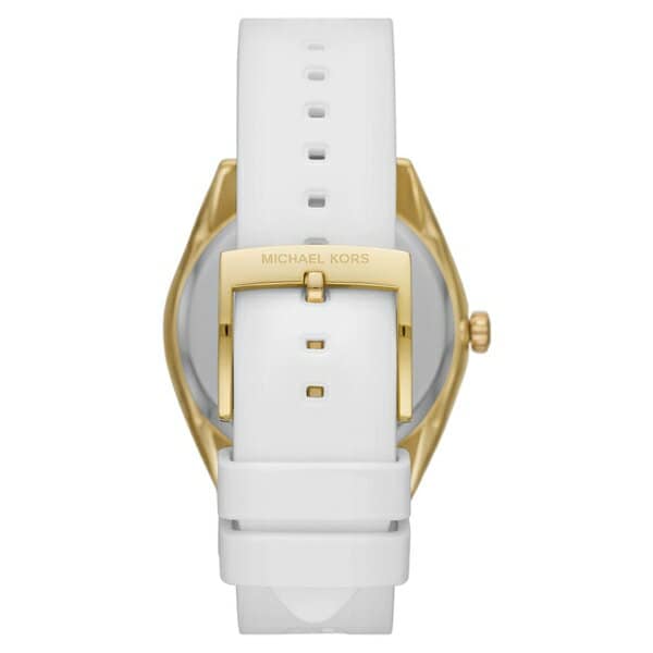 [New]Michael Kors mens Janelle Quartz Silicone Strap Watch, 42mm - - BE ...