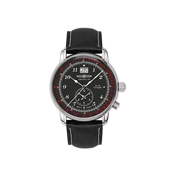 [New]Zeppelin ZEPPELIN clock Zeppelin Big Date - Dual Time Watch 8644-2 ...