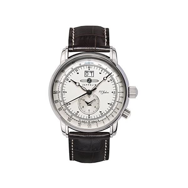 [New]Zeppelin ZEPPELIN clock GRAF Zeppelin Dual Time Big Date 100 Years ...