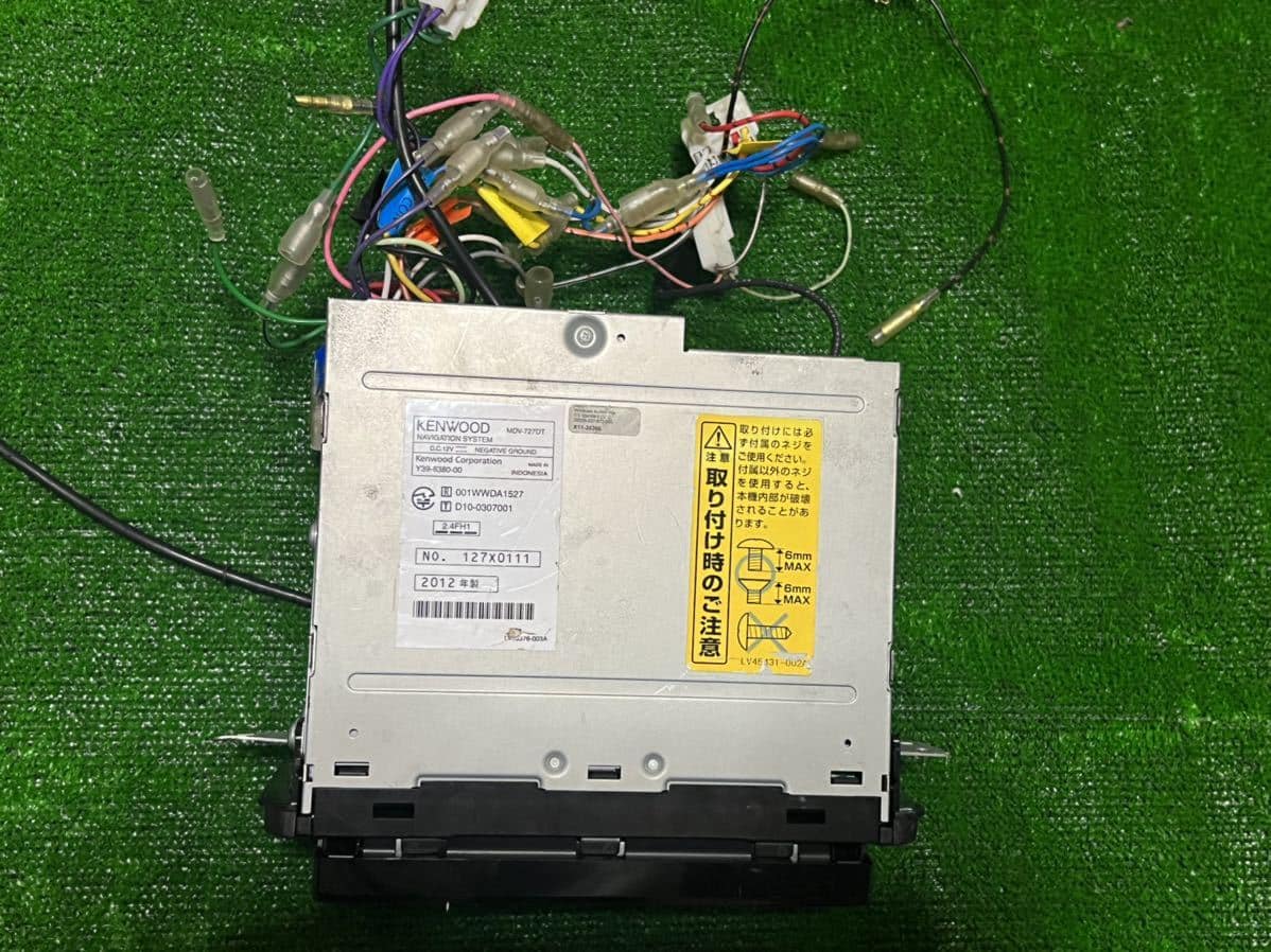 482 完 ケンウッド MDV-727DT Bluetooth フルセグ