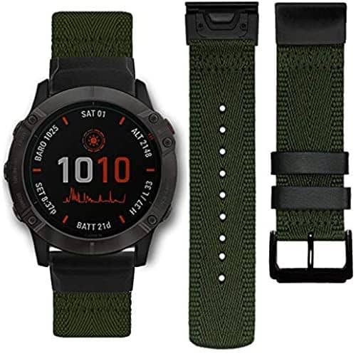 Bracelets De Montre En Silicone À Dégagement Rapide Pour Garmin Fenix 6 6X Pro 5X 5 Plus 3Hr