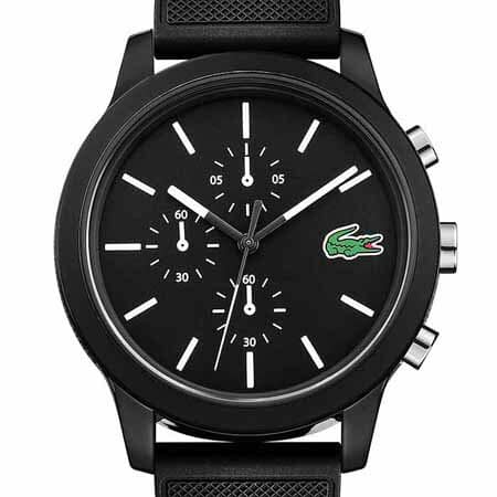 [New]Lacoste LACOSTE Chronograph 2010972 Black ( ) Lacoste dealer ...