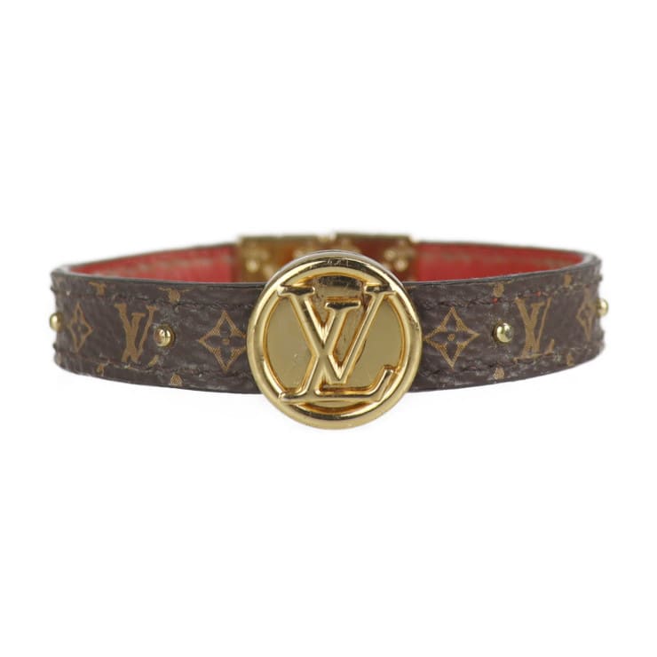 Authentic Louis Vuitton LV Circle Chain Reversible Bracelet
