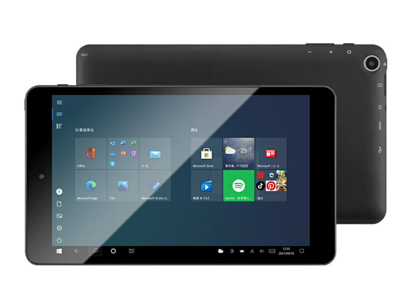 [New]JENESIS JTW08-4G32G-K Windows10 8 inches tablet type PC (attached ...