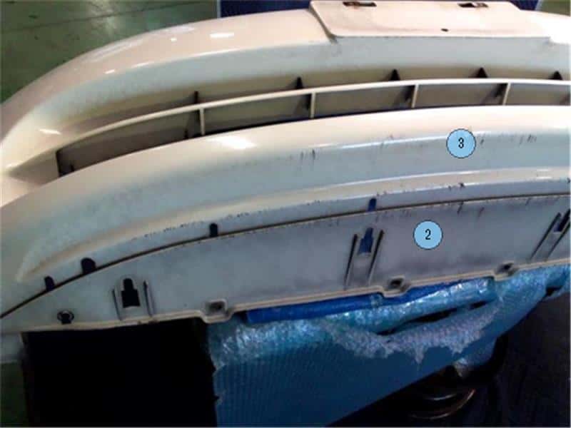 [Used]Front Bumper HONDA Stream 2001 LA-RN3 - BE FORWARD Auto Parts