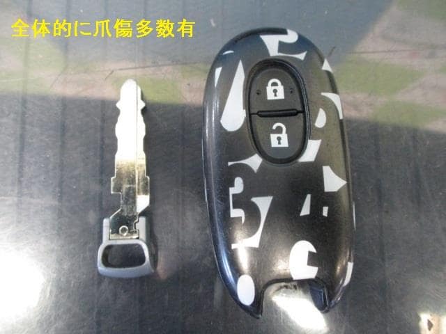[Used]Keyless Entry Remote Control Key SUZUKI Wagon R 2014 DBA-MH34S ...