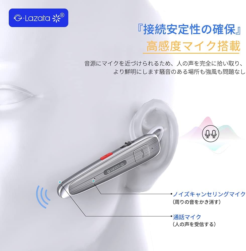 [New]Lazata Japanese sound wireless earphone aptX & aptX HD, SBC, AAC