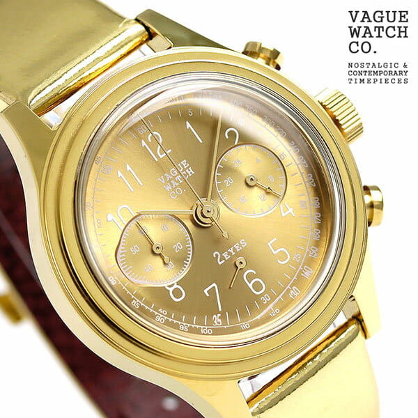 [New]Quartz 2C-L-007 Gold VAGUE WATCH Co. - BE FORWARD Store