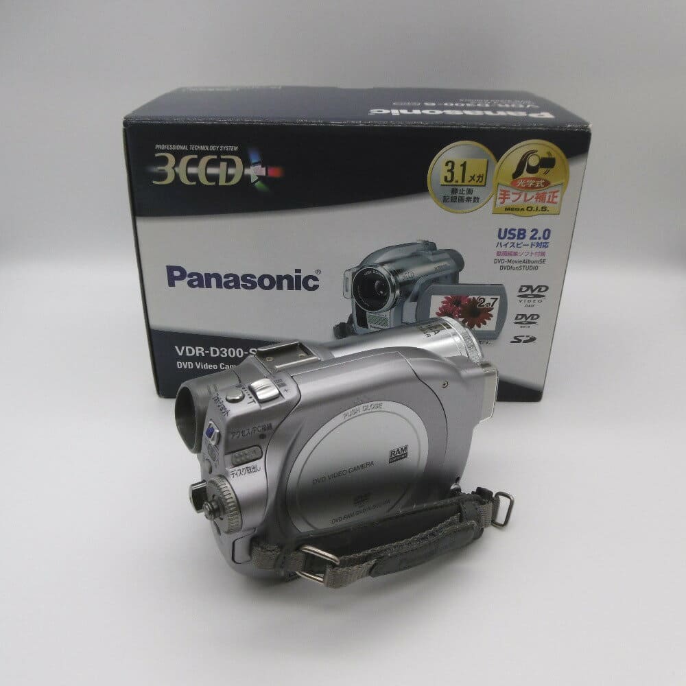 [Used]Panasonic DVD Video Camera VDRD300 movement product BE FORWARD