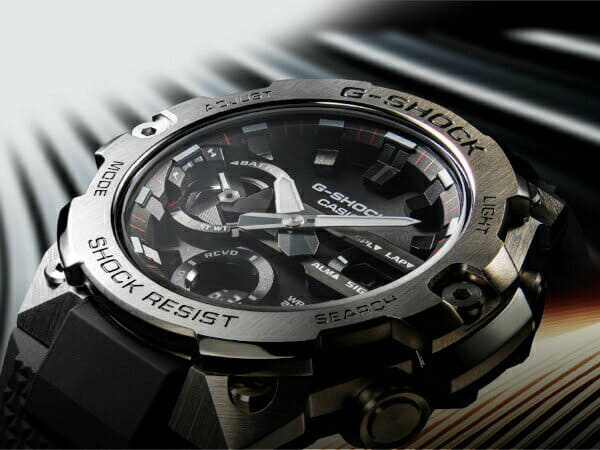 New]G-SHOCK GST-B400-1AJF G-STEEL mens Black G-Shock G-SHOCK CASIO