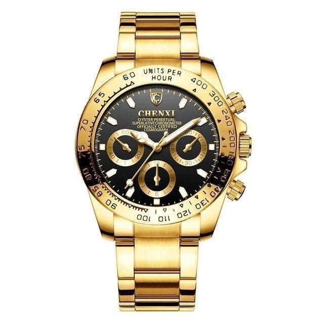 New]high quality CHENXI hommage jf noob Daytona Gold Black DXMA355