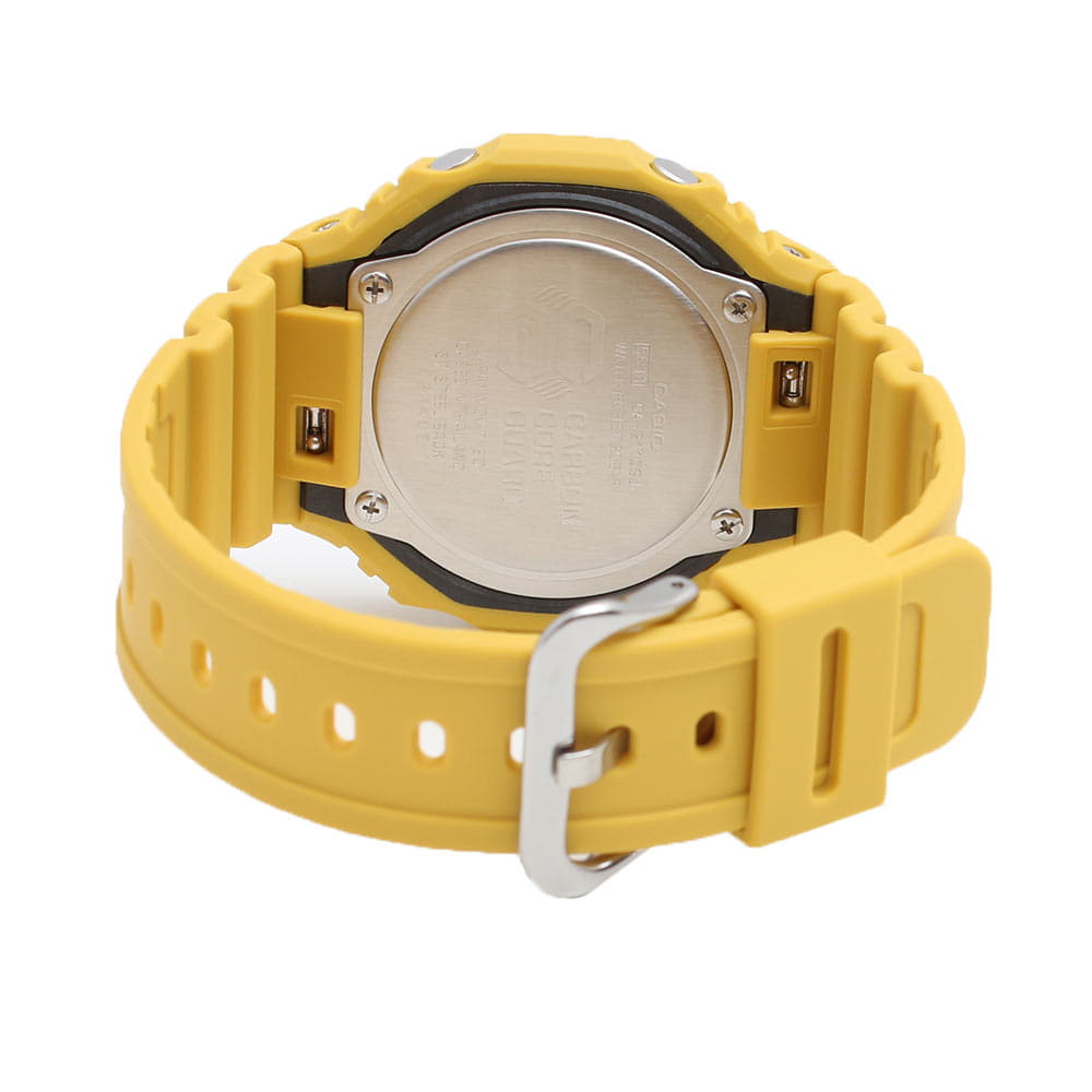Lunette (bezel) Casio En Résine Noire Et Jaune - Pour Modèles GA-2110SU-9 Et GA-2110SU-9A