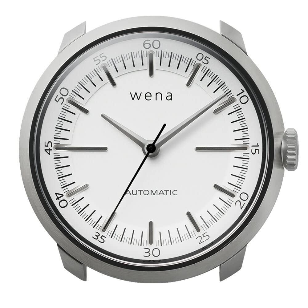 [New]SONY WH-TM01/W Hybrid smart wena wrist Mechanica Head Silver ...