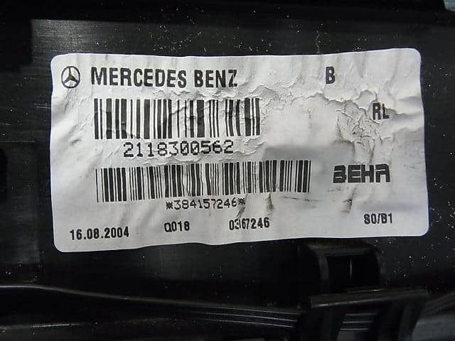 [Used]Air Conditioner Assembly MERCEDES-BENZ Benz e class 2005 GH ...