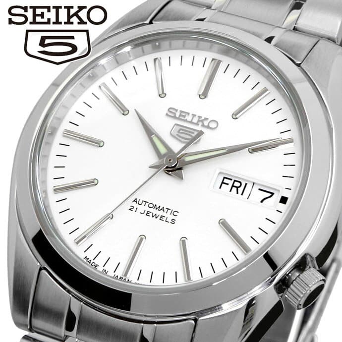 New]SEIKO SEIKO clock Made in Japan SEIKO 5 Automatic winding mens SNKL41J1  - BE FORWARD Store