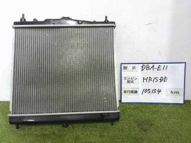 [Used]Radiator NISSAN Note 2011 DBA-E11 214108Y20A - BE FORWARD Auto Parts