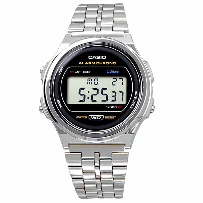 [New]CASIO Casio clock simple unisex A171WE-1A - BE FORWARD Store