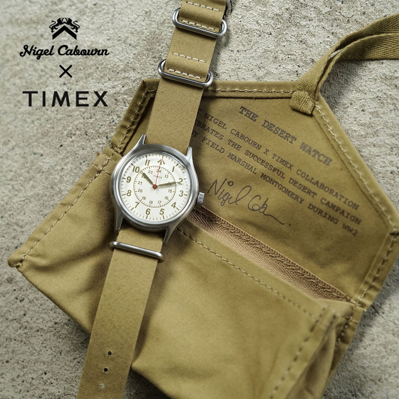 [New]Nigel Kay Bonn X Timex Nigel Cabourn X TIMEX dessert clock DESERT ...