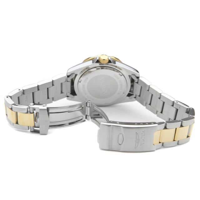 New Invicta accessory clock Invicta 17050 Gent s Blue Dial Two Tone Bracelet Quartz Dive Watch BE FORWARD Store
