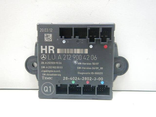 [Used]Control Unit MERCEDES-BENZ Benz e class 2012 LDA-212024C ...