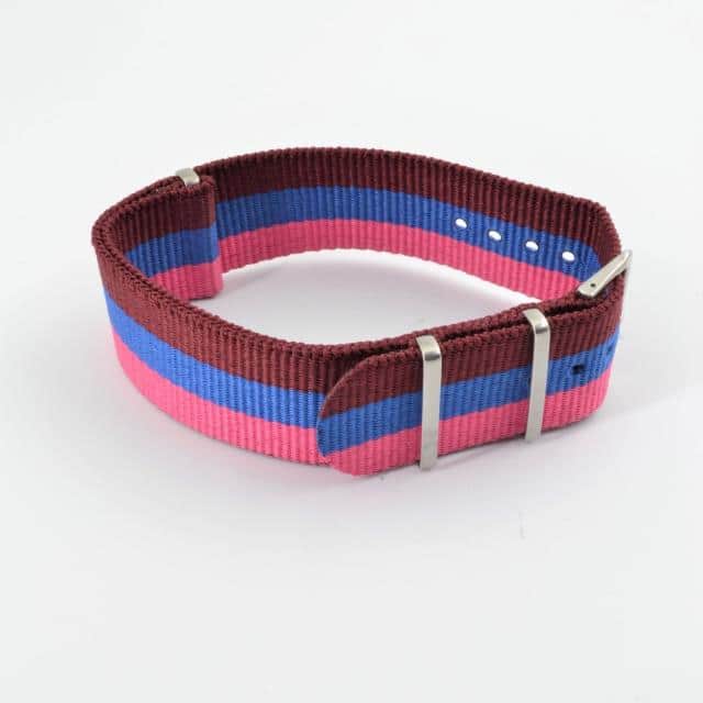 [New]MGS accessory clock Unisex Burgundy Magenta and Royal Blue