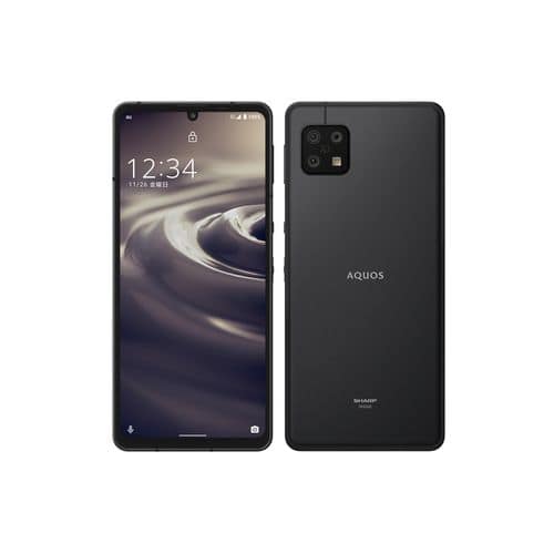 New]SHARP AQUOS sense6 64GB SHG05 Black SIM-free - BE