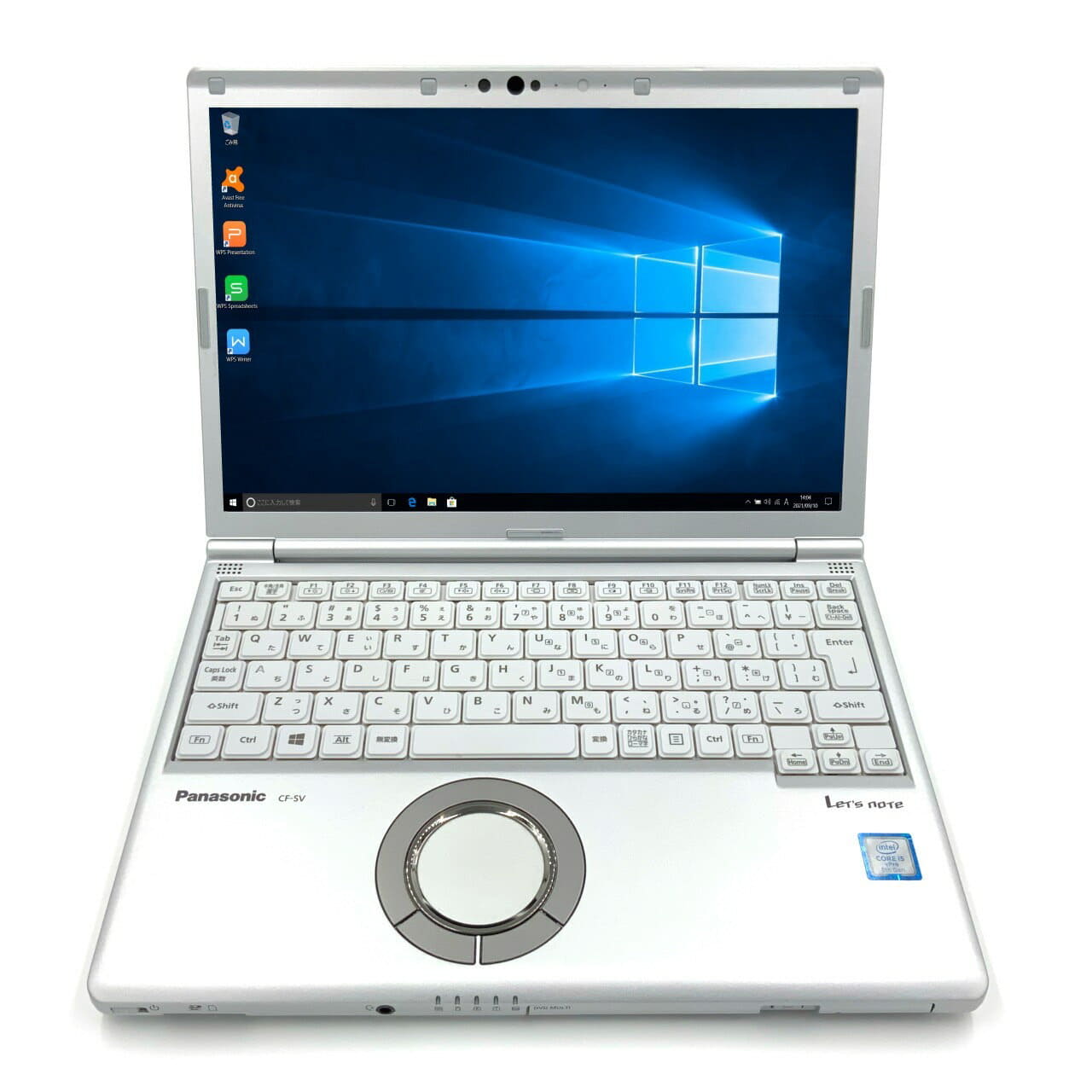 ジャンク PANASONIC CF-SZ5 I3-6100U 2.3GHz メモリ4GB SSD128GB搭載